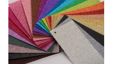 Adhesive Jade Glitter Paper