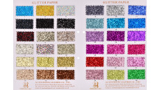 Color Book - Chunky Glitter Paper  Color Book - Chunky Glitter Paper