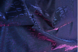 Discoloration Glitter Fabric