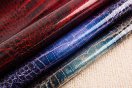 Crocodile Glitter Leather