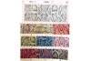 Emboss Glitter Synthetic PU