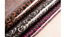 Printing PVC Laminate Glitter PU