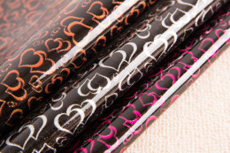 Printing PVC Laminate Glitter PU