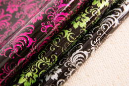 Printing PVC Laminate Glitter PU