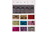 Snake Glitter Leather