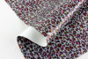 Offset Printed Glitter Synthetic PU