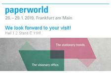 Visit us at Frankfurt Paperworld - 26-29 Jan 2019 Visit us at Frankfurt Paperworld - 26-29 Jan 2019